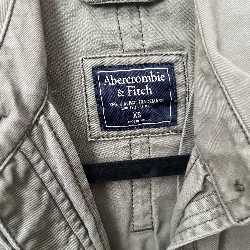 Green Utility Button Up Jacket - image 2